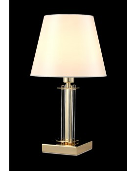 Настольная лампа Crystal Lux NICOLAS LG1 GOLD/WHITE-foto2