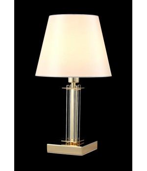 Настольная лампа Crystal Lux NICOLAS LG1 GOLD/WHITE-foto2