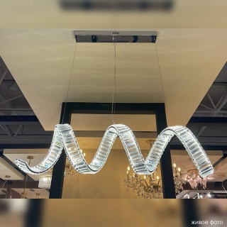 Люстра Crystal Lux MUSIKA SP100W LED L1200 CHROME-foto3