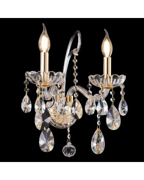 Бра Crystal Lux MONICA AP2 GOLD-foto2