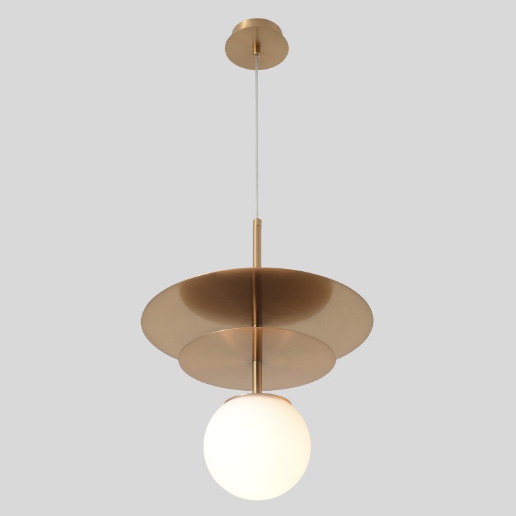 Светильник подвесной Crystal Lux UVA SP1.2 BRASS Светильник подвесной Crystal Lux UVA SP1.2 BRASS