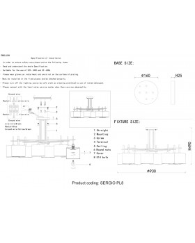 Люстра Crystal Lux SERGIO PL8 NICKEL-foto5