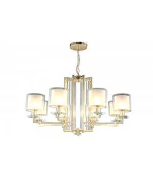 Люстра Crystal Lux NICOLAS SP-PL8 GOLD/WHITE-foto4