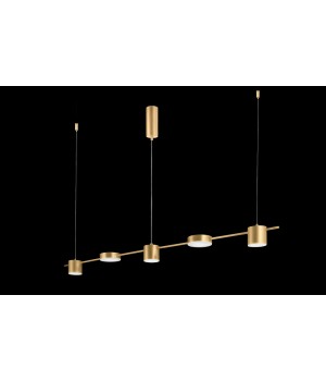 Светильник подвесной Crystal Lux TRISTAN SP5 L1200 GOLD-foto3