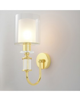 Бра Crystal Lux ELENA AP1 GOLD Бра Crystal Lux ELENA AP1 GOLD