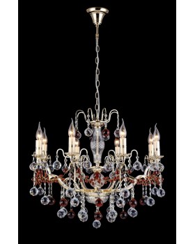 Люстра Crystal Lux FRUTA SP8 GOLD-foto2