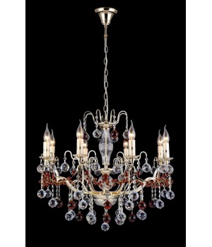 Люстра Crystal Lux FRUTA SP8 GOLD-foto2