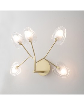 Бра Crystal Lux SOLE AP5 GOLD-foto3