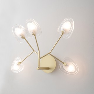 Бра Crystal Lux SOLE AP5 GOLD-foto3