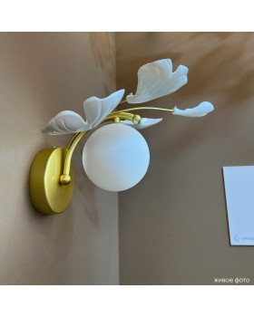 Бра Crystal Lux COLIBRI AP1 GOLD-foto3