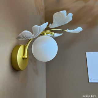 Бра Crystal Lux COLIBRI AP1 GOLD-foto3