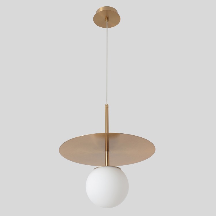 Светильник подвесной Crystal Lux UVA SP1.1 BRASS Светильник подвесной Crystal Lux UVA SP1.1 BRASS