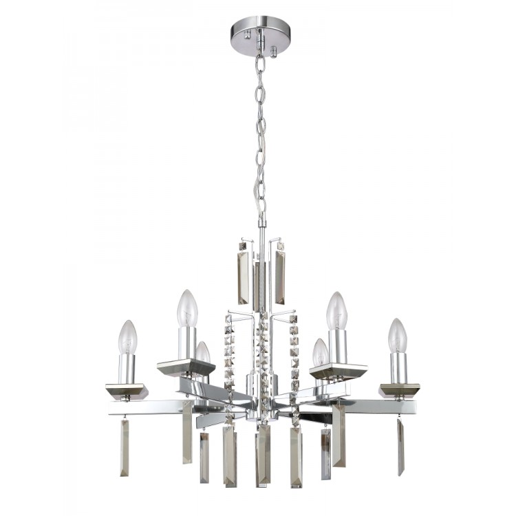 Люстра Crystal Lux MARRON SP6 CHROME