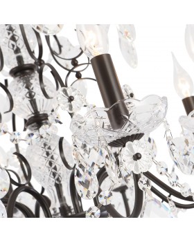 Люстра Crystal Lux ODELIS SP8 BROWN-foto2