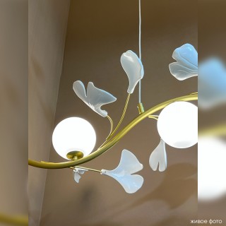 Светильник подвесной Crystal Lux COLIBRI SP4 GOLD-foto6