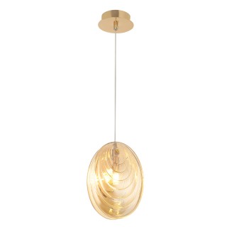 Светильник подвесной Crystal Lux MAR SP1 AMBER-foto4
