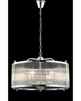 Люстра Crystal Lux TADEO SP6 D600 CHROME/TRANSPARENTE-foto4