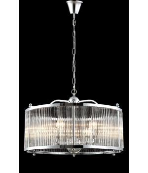 Люстра Crystal Lux TADEO SP6 D600 CHROME/TRANSPARENTE-foto4