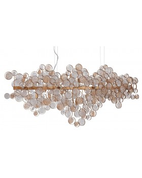 Светильник подвесной Crystal Lux DESEO SP15 L1400 GOLD-foto2