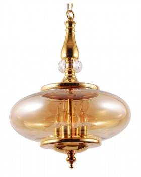 Светильник подвесной Crystal Lux MIEL SP4 GOLD-foto2