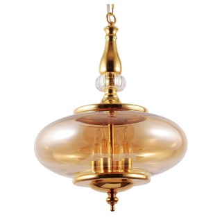 Светильник подвесной Crystal Lux MIEL SP4 GOLD-foto2