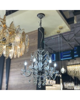 Люстра Crystal Lux ODELIS SP6 BROWN-foto7