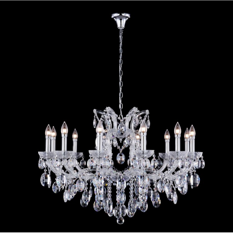 Люстра Crystal Lux HOLLYWOOD SP12 CHROME