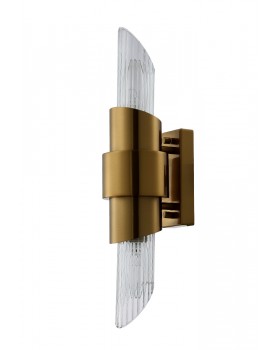 Бра Crystal Lux JUSTO AP2 BRASS