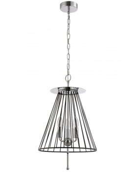 Светильник подвесной Crystal Lux MODESTO SP3 BLACK/CHROME