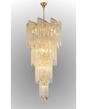 Люстра Crystal Lux GRANDE SP25 D800 GOLD-foto2
