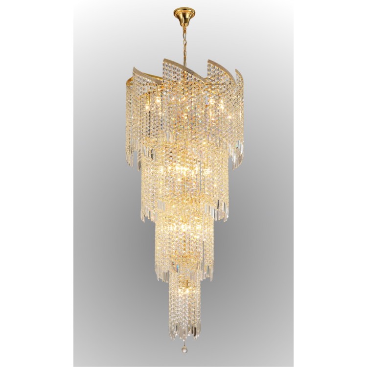 Люстра Crystal Lux GRANDE SP25 D800 GOLD