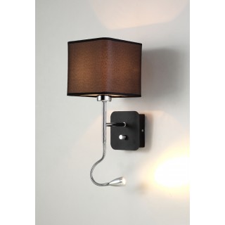 Бра Crystal Lux PACO AP2 CHROME/BLACK-foto2