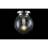 Светильник потолочный Crystal Lux MARIO PL1 D250 NICKEL/TRANSPARENTE