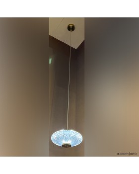 Светильник подвесной Crystal Lux CARAZON SP1 BRASS-foto3