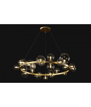 Люстра Crystal Lux AGATA SP24 V2 GOLD/TRANSPARENTE-foto4