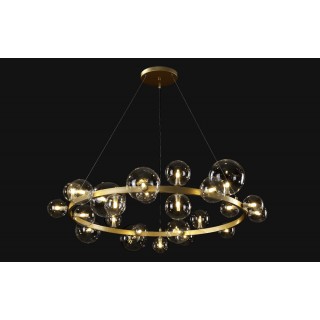 Люстра Crystal Lux AGATA SP24 V2 GOLD/TRANSPARENTE-foto4