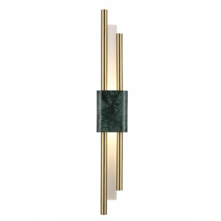 Бра Crystal Lux CARTA AP6W LED GREEN/BRASS