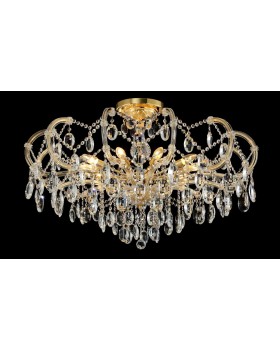 Люстра Crystal Lux HOLLYWOOD SP-PL10 GOLD D1000