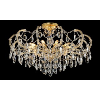 Люстра Crystal Lux HOLLYWOOD SP-PL10 GOLD D1000