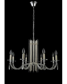 Люстра Crystal Lux AURELIO SP8 GOLD+CHROME/TRANSPARENT-foto3