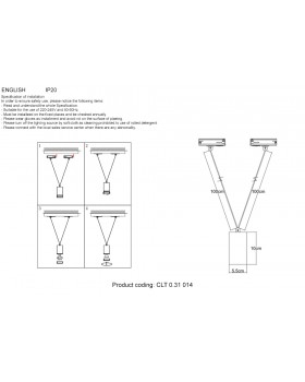 Светильник однофазный Crystal Lux CLT 0.31 014 GO-foto2