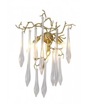 Бра Crystal Lux REINA AP3 GOLD PEARL-foto2