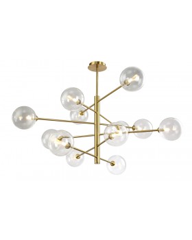 Люстра Crystal Lux MARZO SP12 BRONZE/TRANSPARENTE-foto4