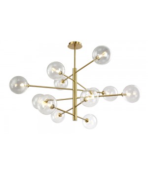 Люстра Crystal Lux MARZO SP12 BRONZE/TRANSPARENTE-foto4