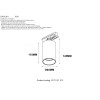 Светильник однофазный Crystal Lux CLT 0.31 013 WH-WH