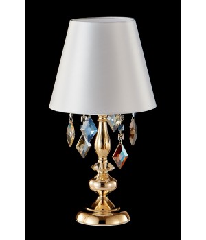 Настольная лампа Crystal Lux MERCEDES LG1 GOLD/COLOR-foto3