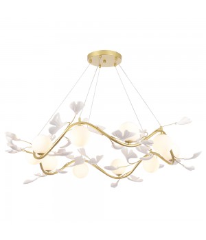 Люстра Crystal Lux COLIBRI SP10 GOLD-foto3