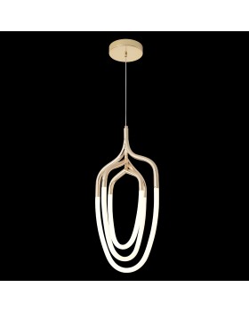 Светильник подвесной Crystal Lux PERA SP50W LED GOLD-foto4