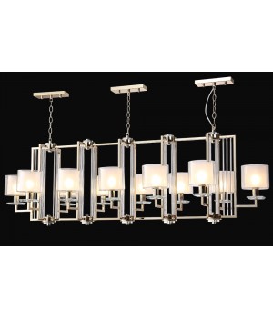 Люстры Crystal Lux NICOLAS SP12 L1600 GOLD/WHITE-foto4