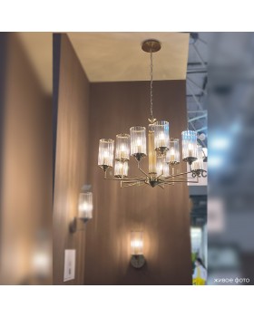 Люстра Crystal Lux GLORIA SP9 BRASS-foto7